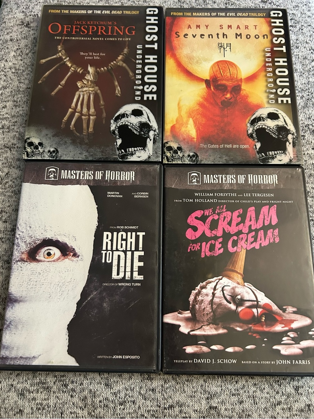 Horror Movie DVD Bundle Independent Scary